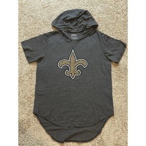 Men's NFL New Orlean Saints Alvin Kamara Hooded Shirt - Large